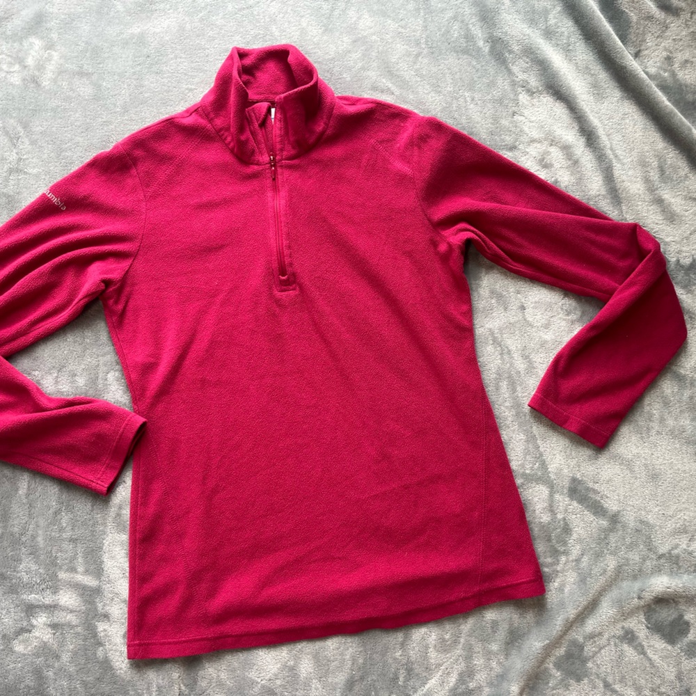 Columbia fleece quarter zip